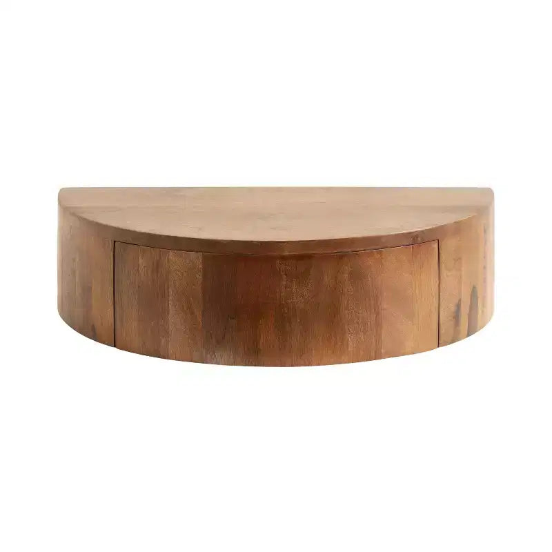 Kate & Laurel All Things Decor 20"x11"x6" Reid Floating Wood Shelf Walnut Brown