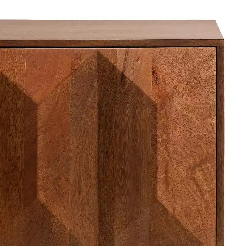 Kate & Laurel All Things Decor 30"x10"x14" Ranier Two-Door Wall Cabinet Walnut Brown