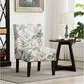 Roundhill Furniture Capa Fabric Armless Contemporary Accent Chair