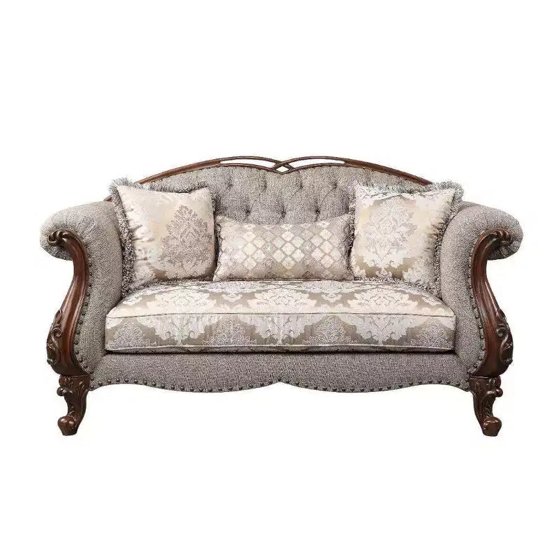 Acme Furniture Miyeon Sofa Cherry Finish