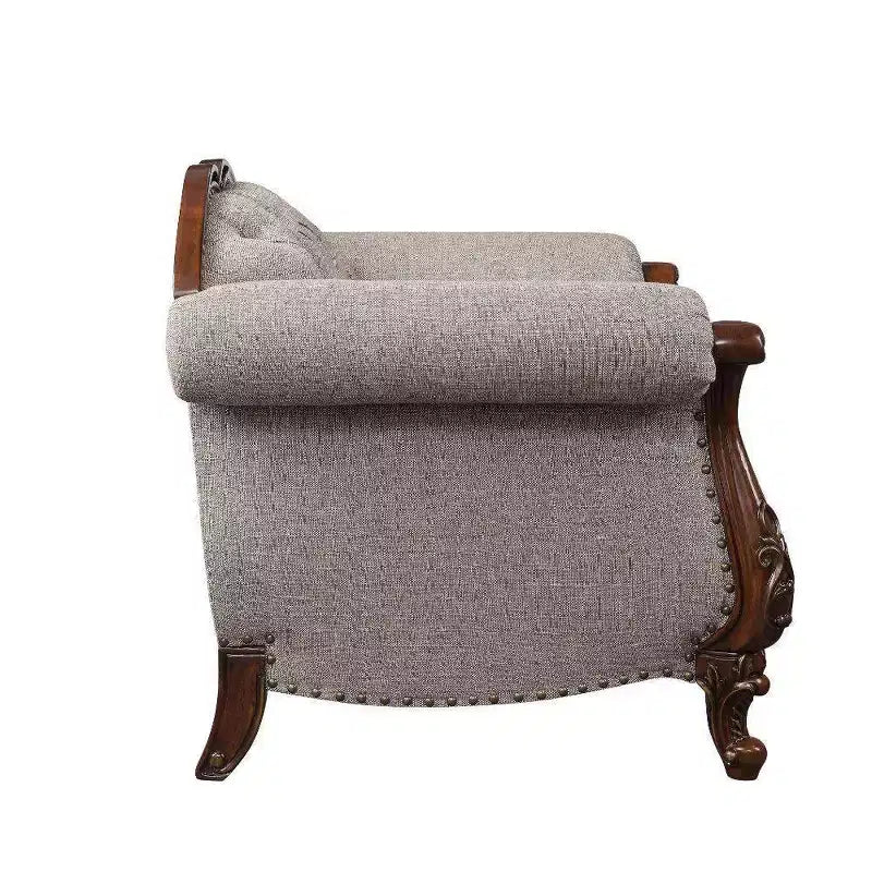 Acme Furniture Miyeon Sofa Cherry Finish