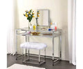 Acme Furniture Coleen Vanity Table Chrome Finish