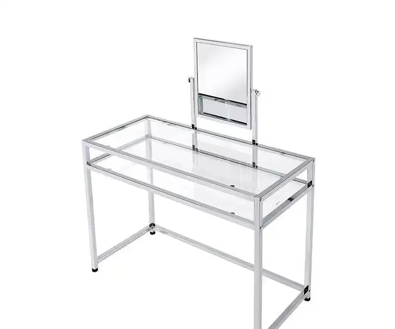 Acme Furniture Coleen Vanity Table Chrome Finish