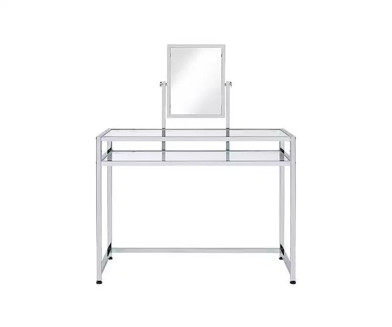 Acme Furniture Coleen Vanity Table Chrome Finish