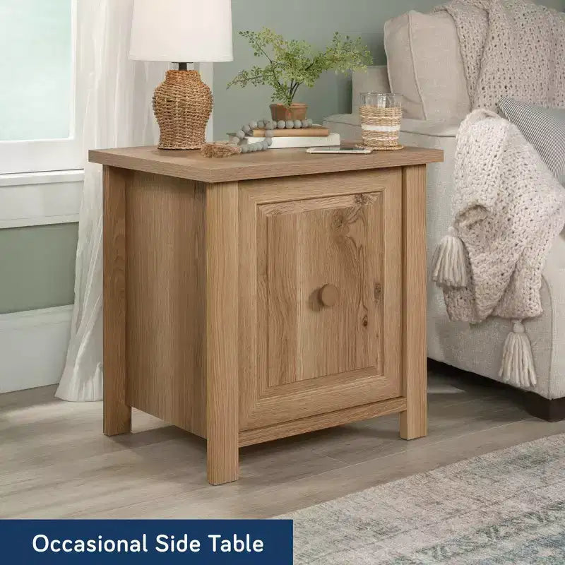 Sauder Hillmont Farm Nightstand Timber Oak