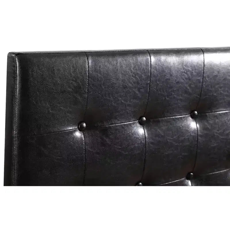 Passion Furniture Super Nova Twin Upholstered Tufted Panel Headboard