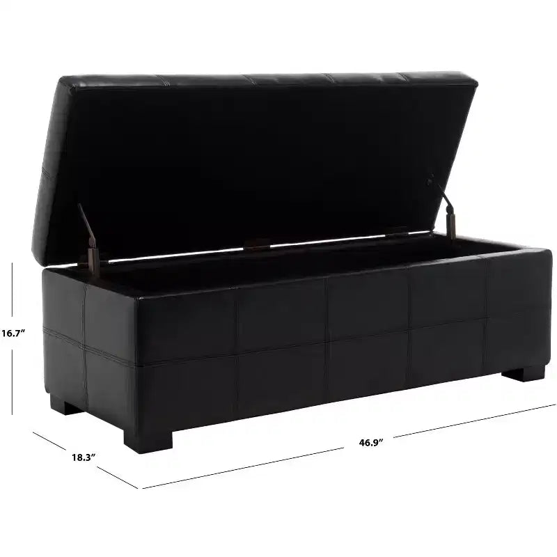 Madison Large Storage Bench - HUD8226 - Safavieh Couture