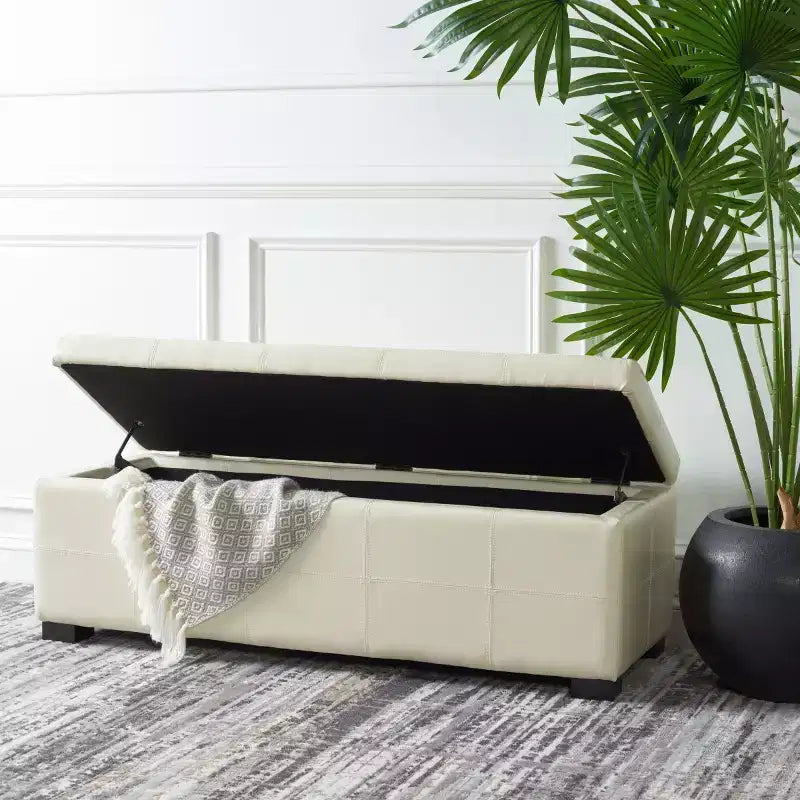 Madison Large Storage Bench - HUD8226 - Safavieh Couture