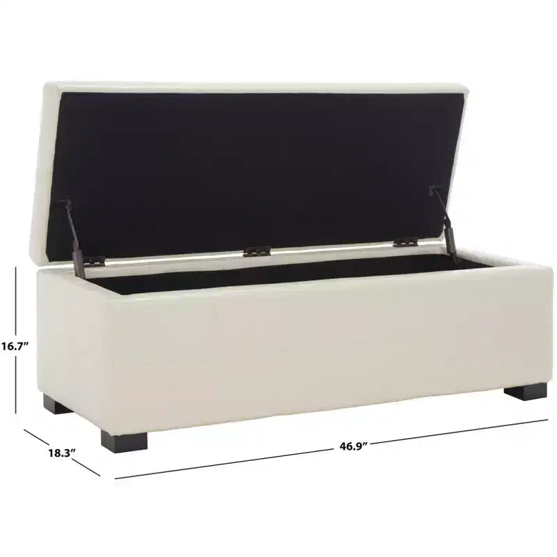 Madison Large Storage Bench - HUD8226 - Safavieh Couture