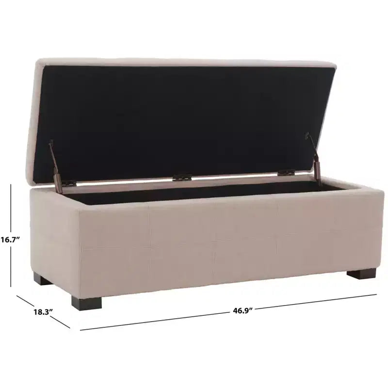 Madison Large Storage Bench - HUD8226 - Safavieh Couture