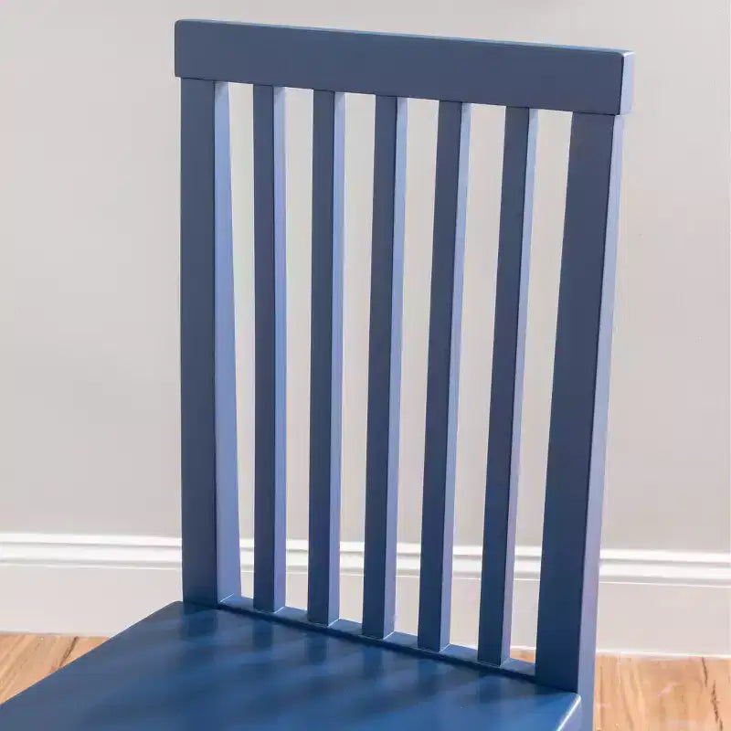 Set of 2 Percival Solid Wood Slat Back Side Chairs Linon