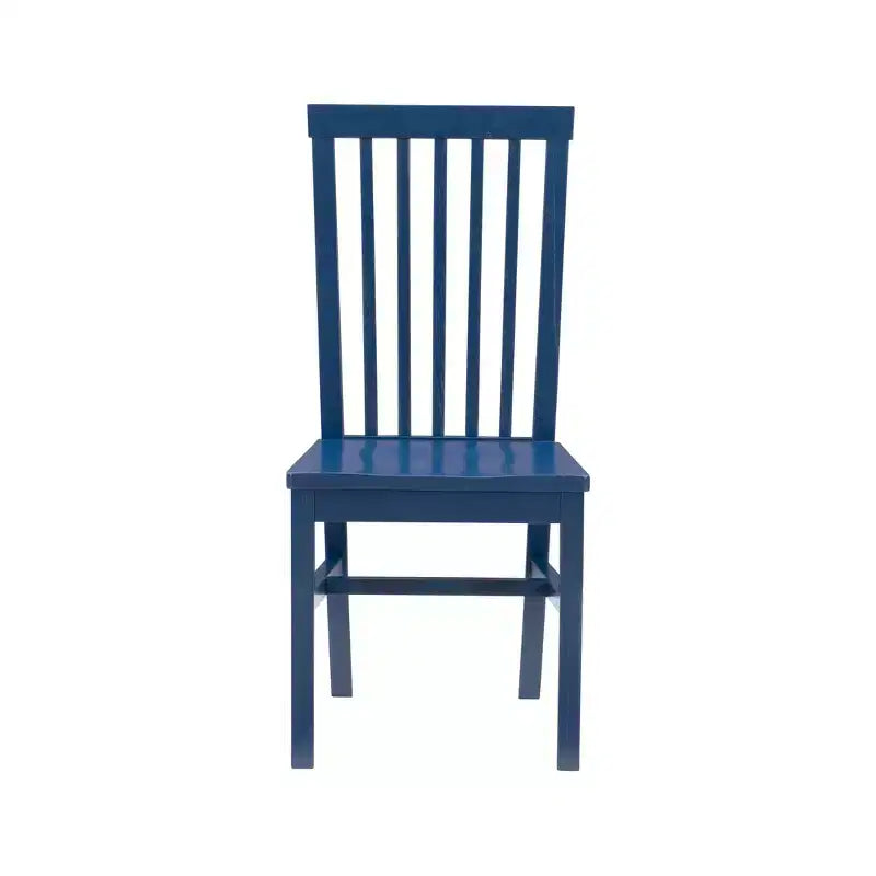 Set of 2 Percival Solid Wood Slat Back Side Chairs Linon