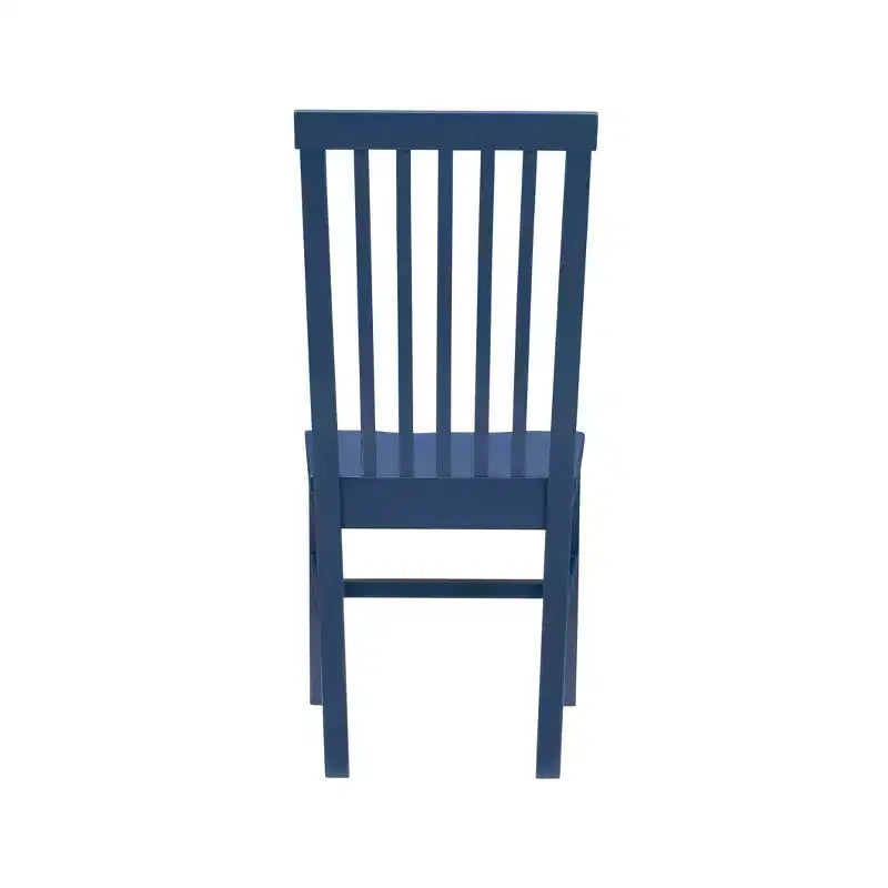 Set of 2 Percival Solid Wood Slat Back Side Chairs Linon