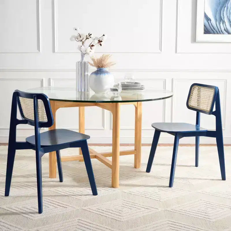 Luz Cane Dining Chair (Set of 2) - DCH1006 - Safavieh