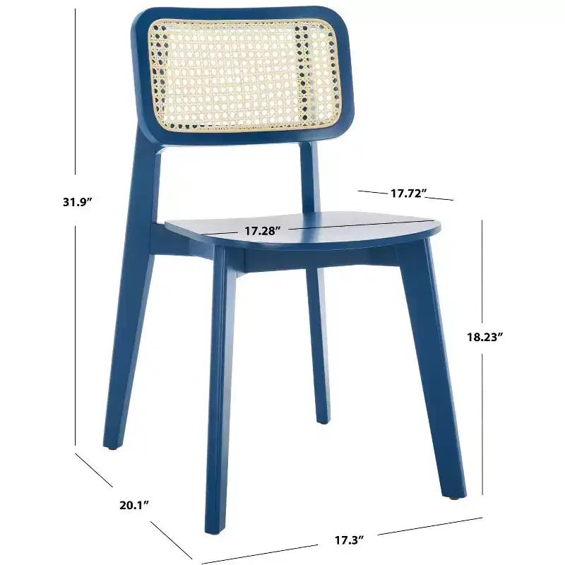 Luz Cane Dining Chair (Set of 2) - DCH1006 - Safavieh