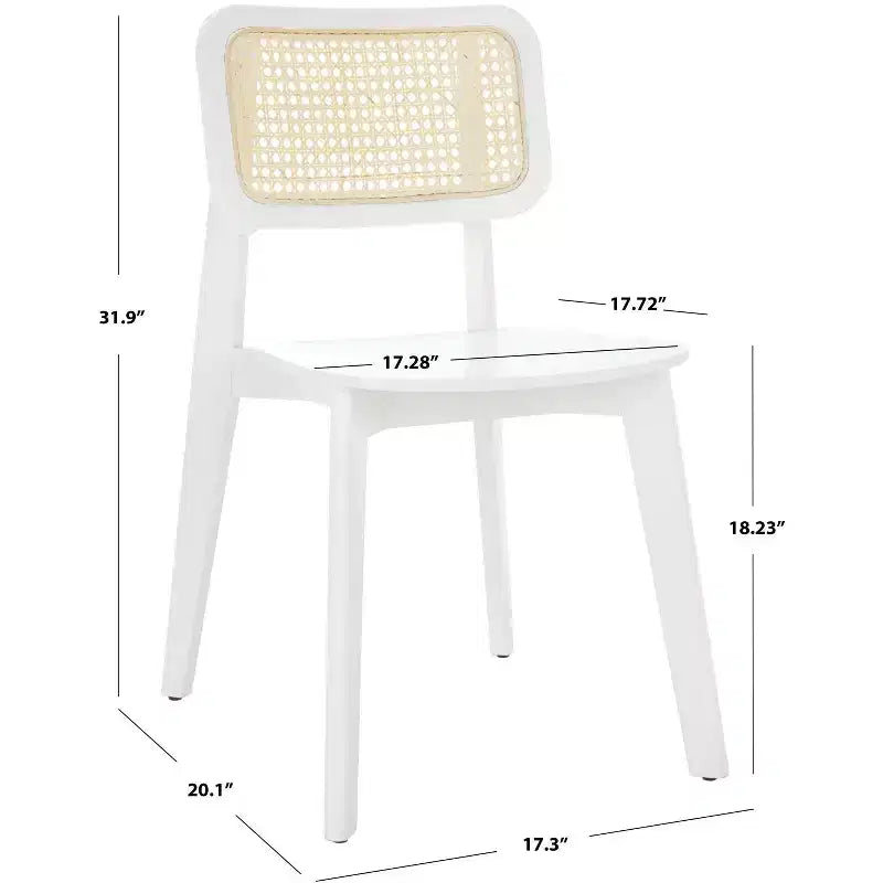 Luz Cane Dining Chair (Set of 2) - DCH1006 - Safavieh