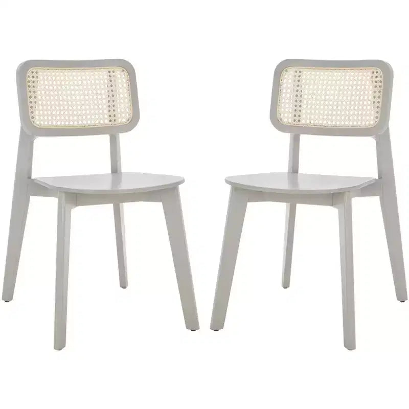 Luz Cane Dining Chair (Set of 2) - DCH1006 - Safavieh