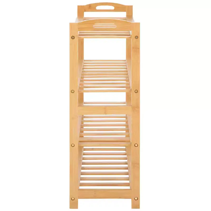 Angford 4 Tier Shelf - Natural - Safavieh
