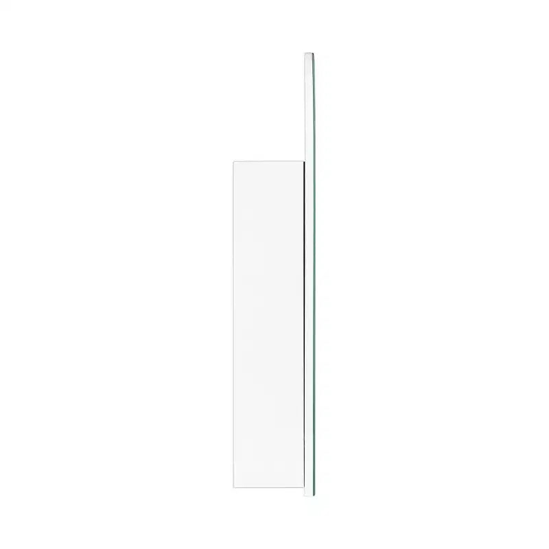 TEHOME Arched Recess and Surface Mount Frameless Medicine Cabinet with Mirror
