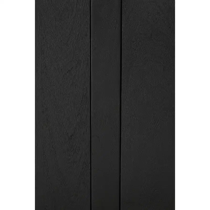 Signature Design by Ashley Cliffiings 4 Door Accent Storage Cabinet with 2 Shelves, Black