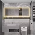JIONJOY LED Light Rectangular Frameless Full Length Mirror with 3 Colors