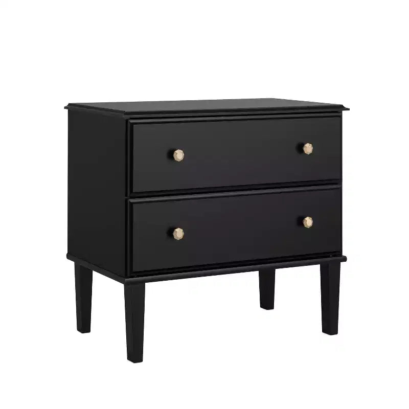 Prepac Lux 2 Drawer Bedside Nightstand