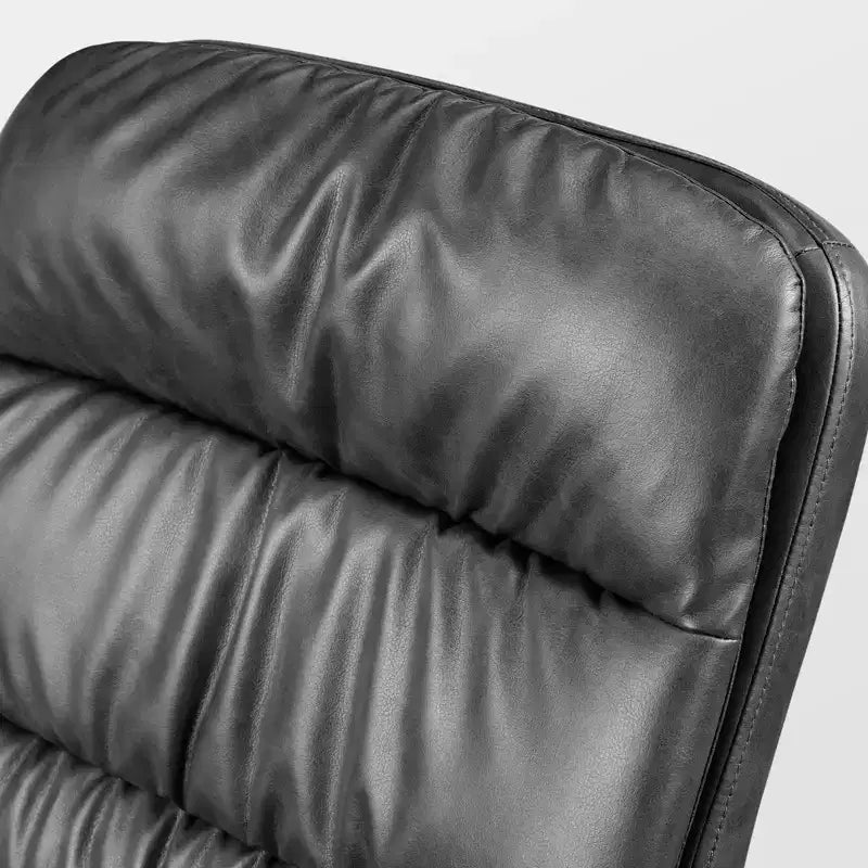 EUREKA ERGONOMIC Regal, PU Leather Office Chair,21.85 D x 24.41 W x 36.61-39.96 H