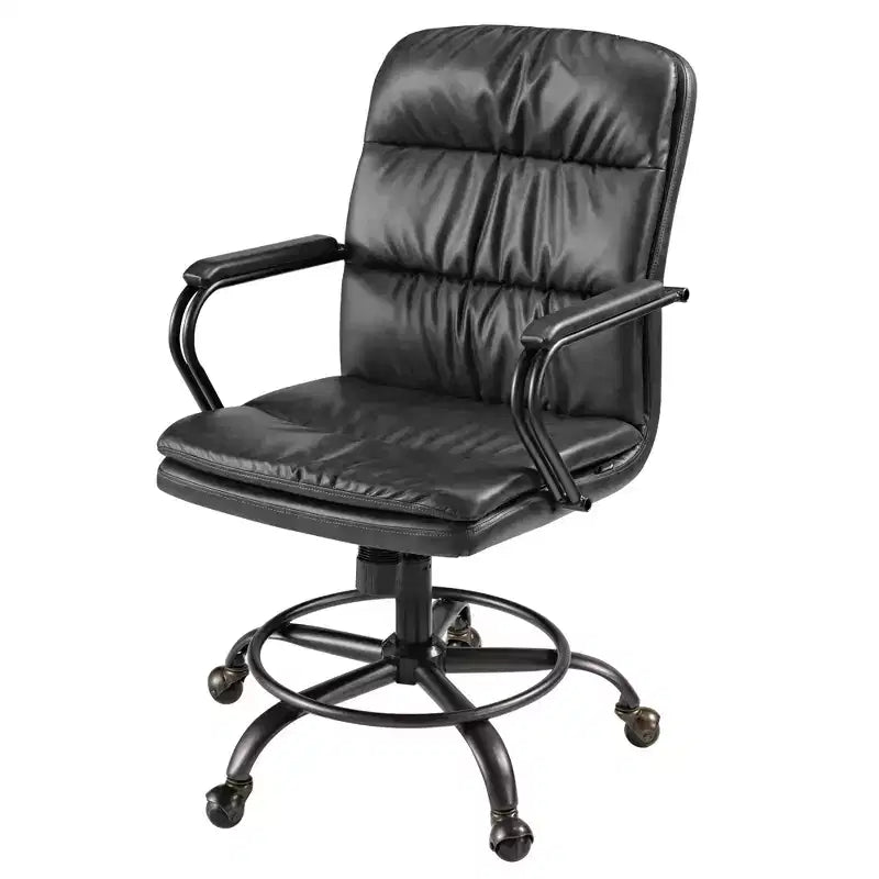 EUREKA ERGONOMIC Regal, PU Leather Office Chair,21.85 D x 24.41 W x 36.61-39.96 H