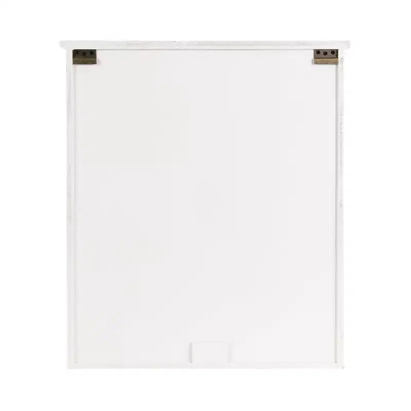 Kate and Laurel Hutchins Wooden Wall Cabinet, 24x28, White