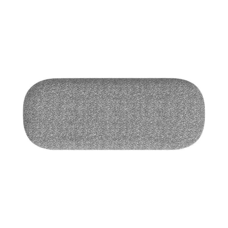 HomePop Ellipse Storage Bench with Metal Legs