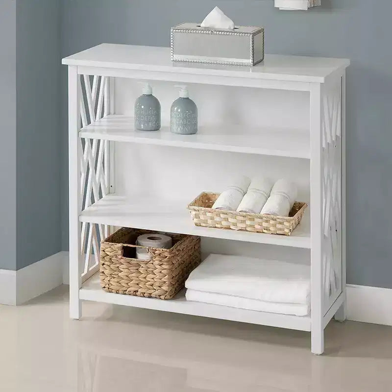 Alaterre Furniture Coventry Bath Storage Shelf White