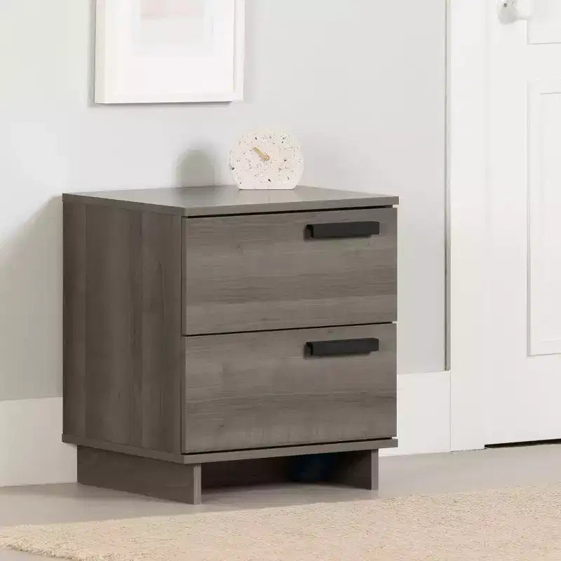 South Shore Cavalleri Nightstand with 2 Drawer(s)