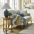 Scalloped Accent Table Light Oak (FA/KD) - Threshold designed with Studio McGee